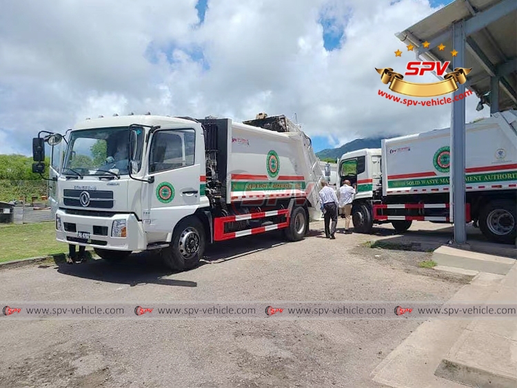 Receipt Ceremony for SPV Garbage Compactors Truck 4 Receipt Ceremony for SPV Garbage Compactors Truck 4